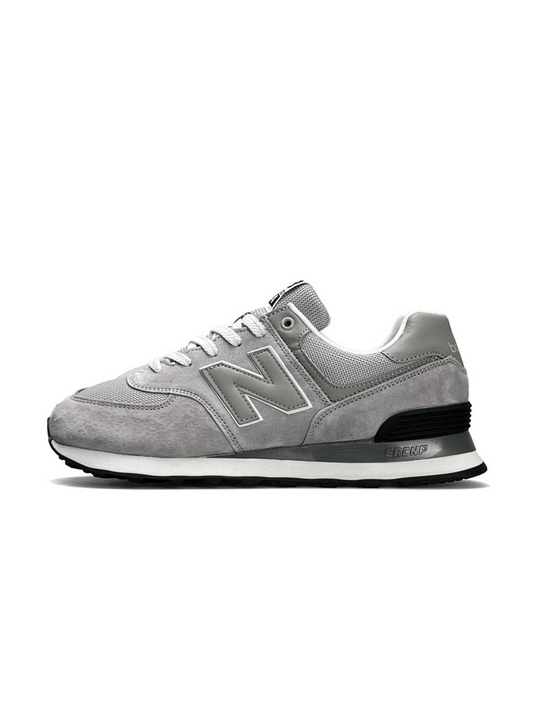 New Balance 574 Light Grey Black