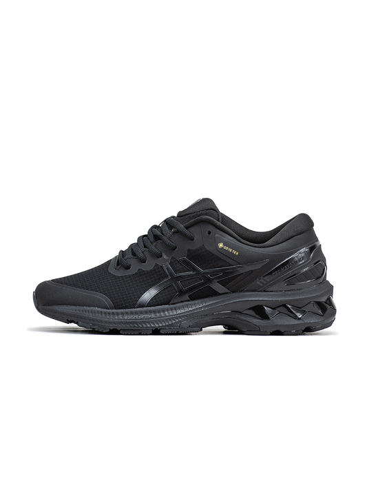 Asics Gel-Kayano 27 Gore-Tex Black Yellow Logo