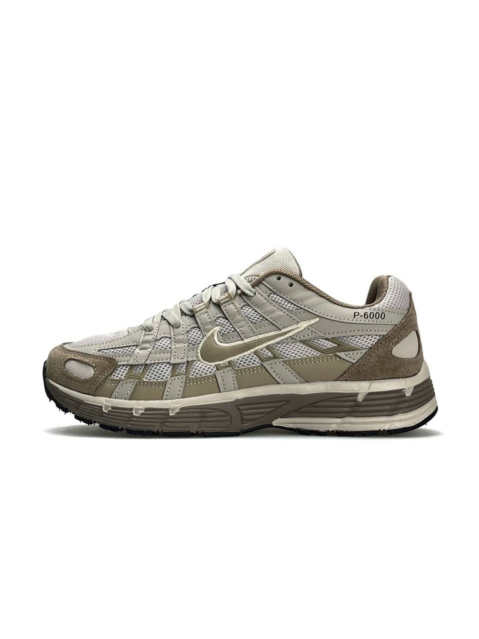 Nike P-6000 Reflective Beige Brown