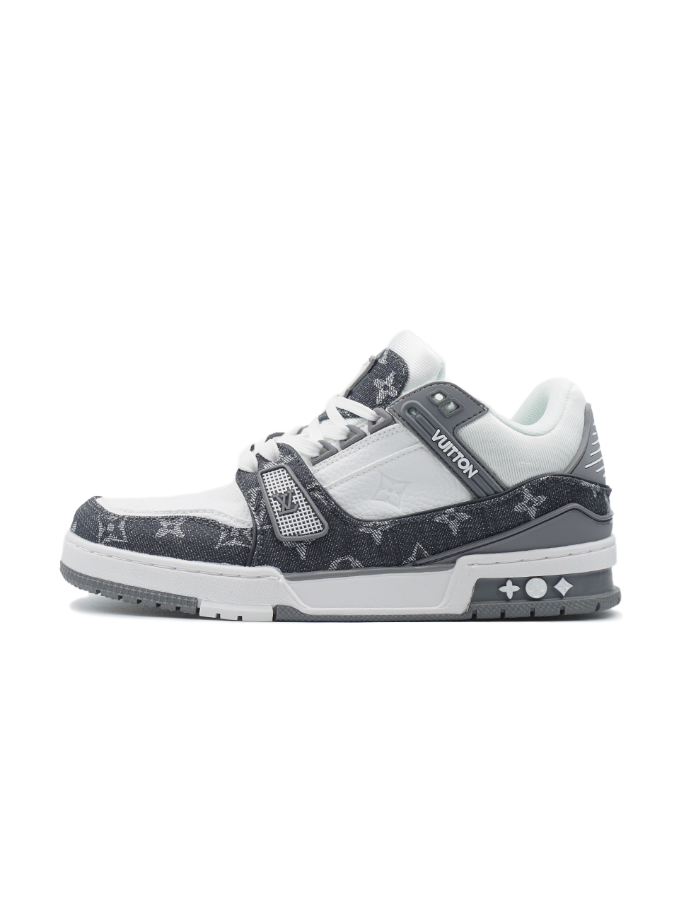 Louis Vuitton Trainer Grey White