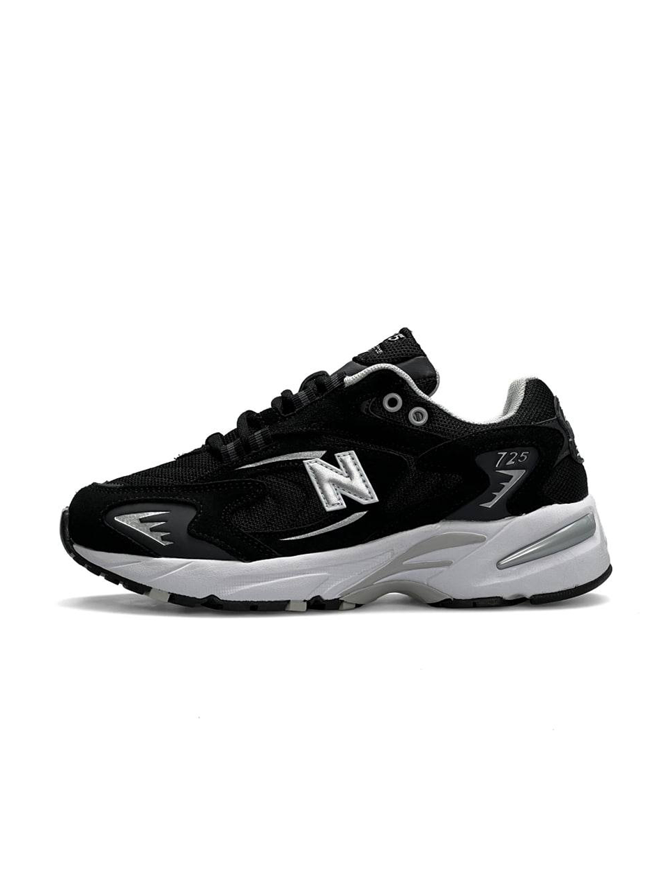 New Balance 725 Black White Silver