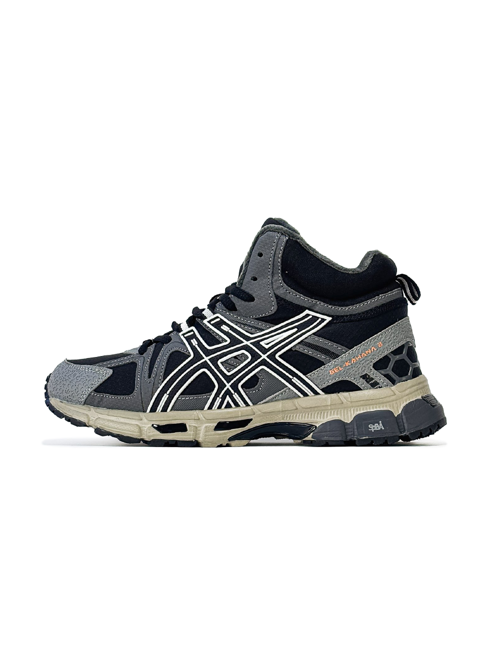 Asics Gel-Kahana 8 High Fur Grey Black