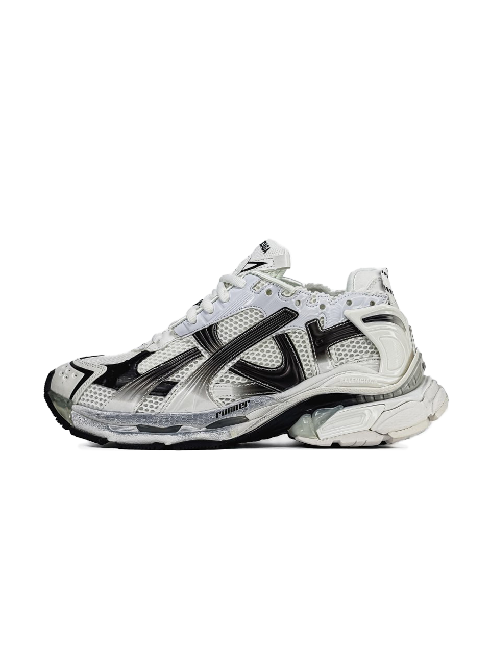 Balenciaga Runner Gradient - White Black