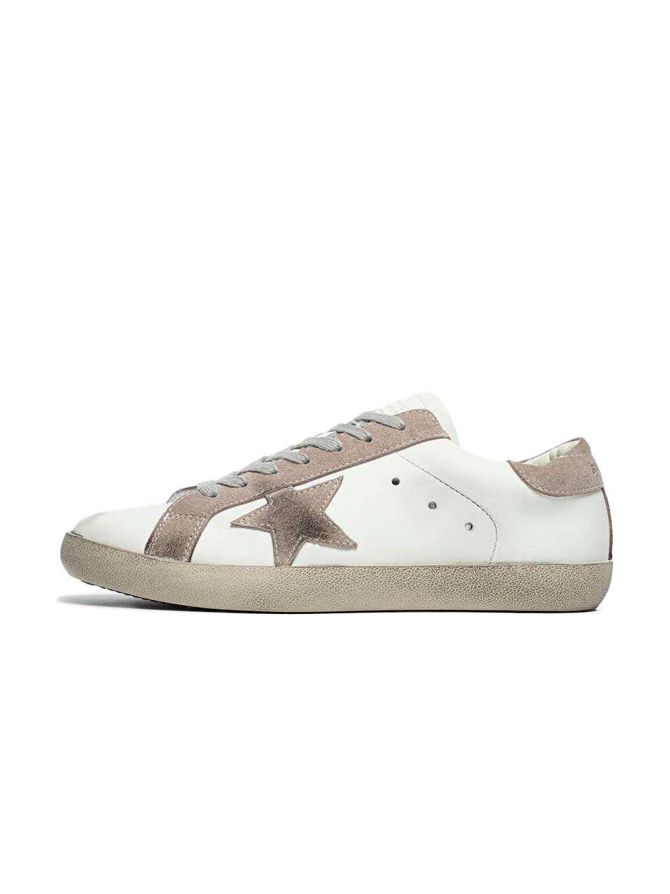 Golden Goose Superstar White Beige
