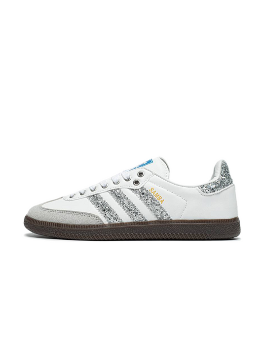 Adidas Samba White Glitter Shine