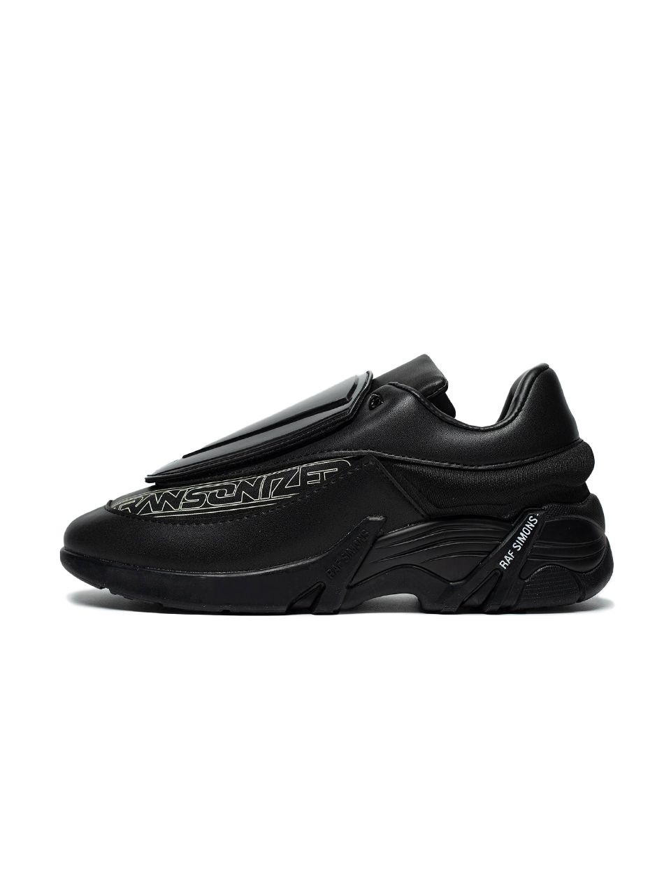 Adidas x Raf Simons Antei Shell and PVC-Trimmed Black