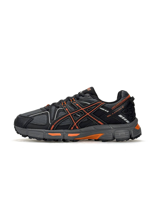 Asics Gel-Kahana 8 GTX Gore-Tex Grey Black Orange