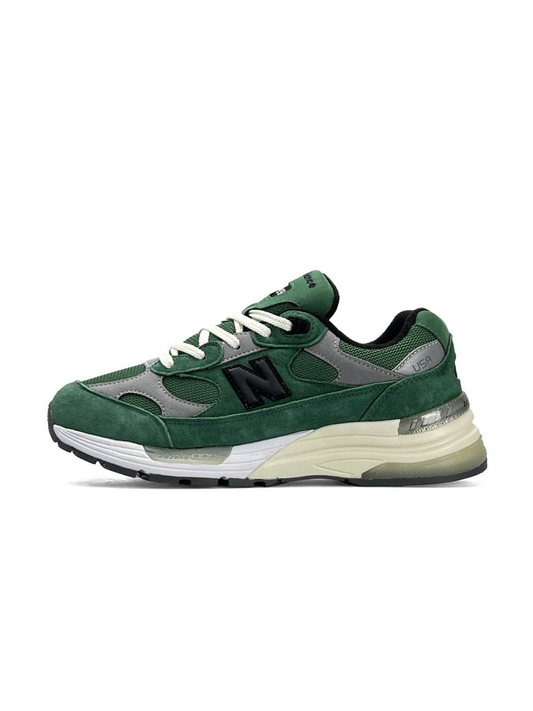 New Balance 992 Green White Grey