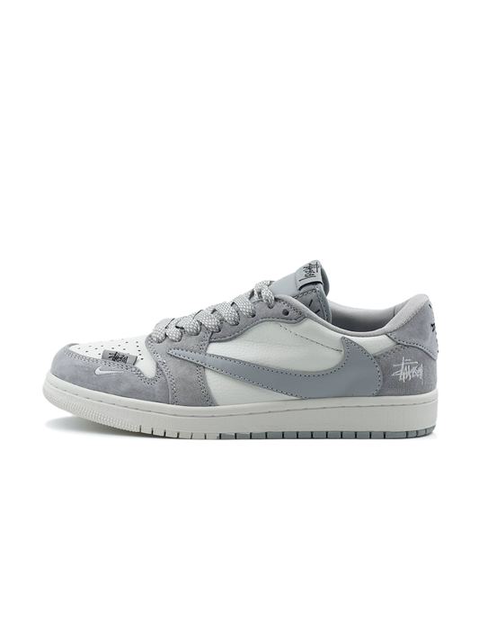 Nike Air Jordan 1 Low x Travis Scott x Stussy Grey
