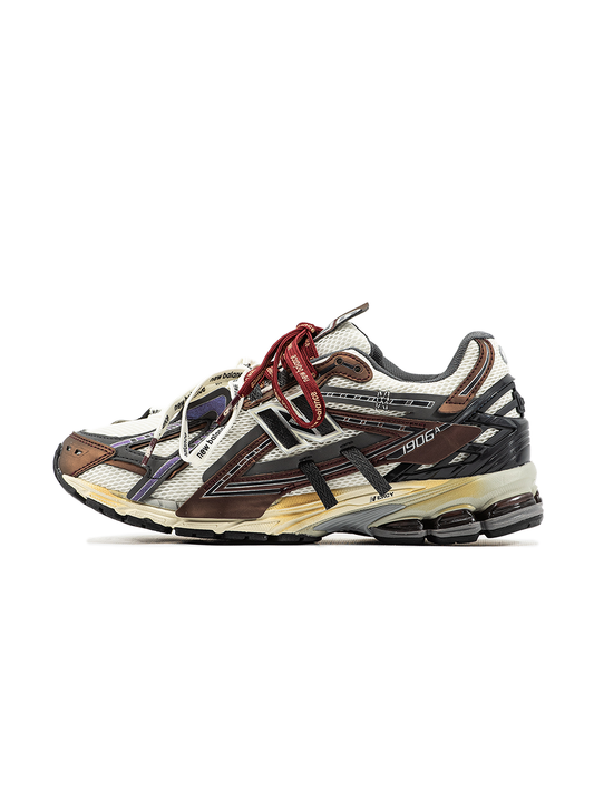 New Balance 1906A Grey Burgundy Extreme Laces