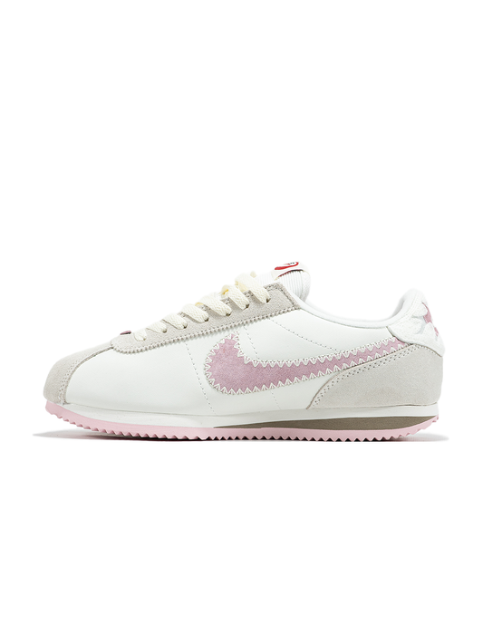Nike Cortez Leather Valentine's Day Sail College Grey Pink Foam