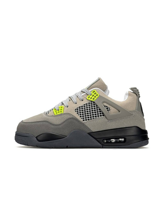 Nike Air Jordan 4 Retro SE Grey Beige Neon