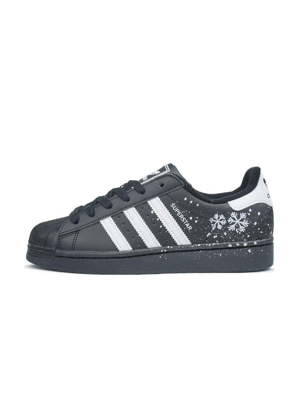 Adidas Superstar Black Snowflakes