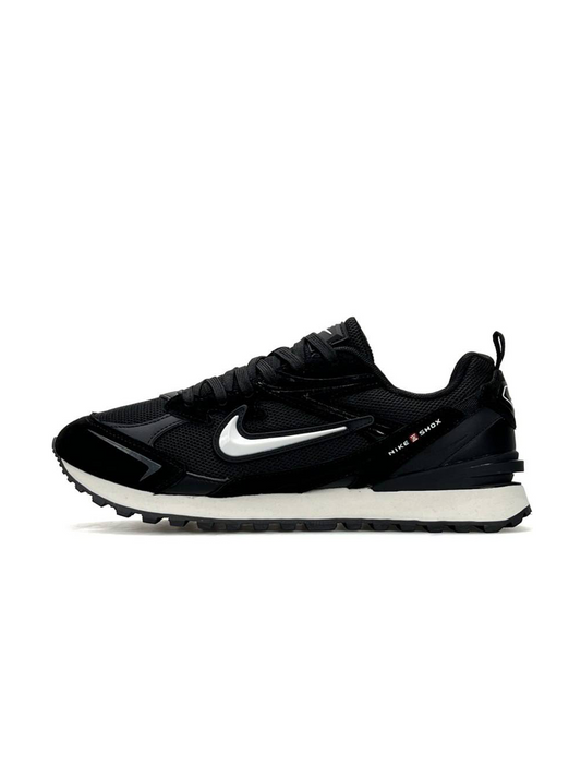 Nike Waffle S Black White