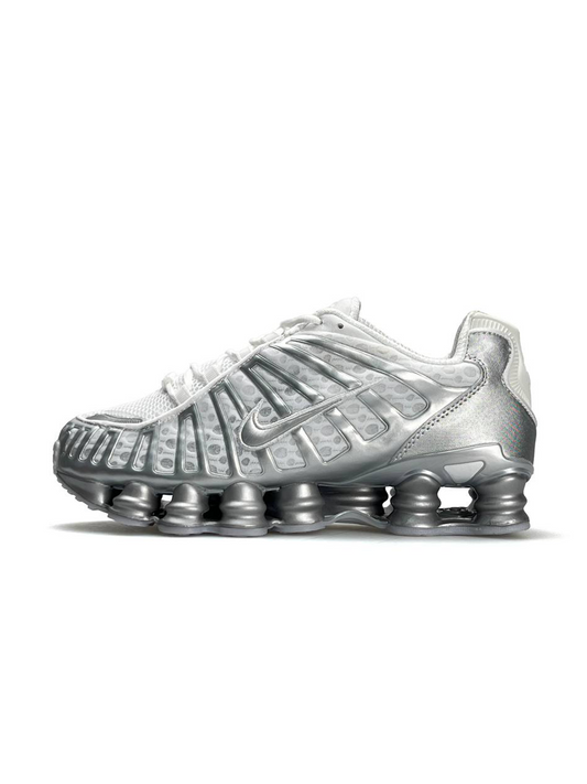 Nike Shox TL White Silver