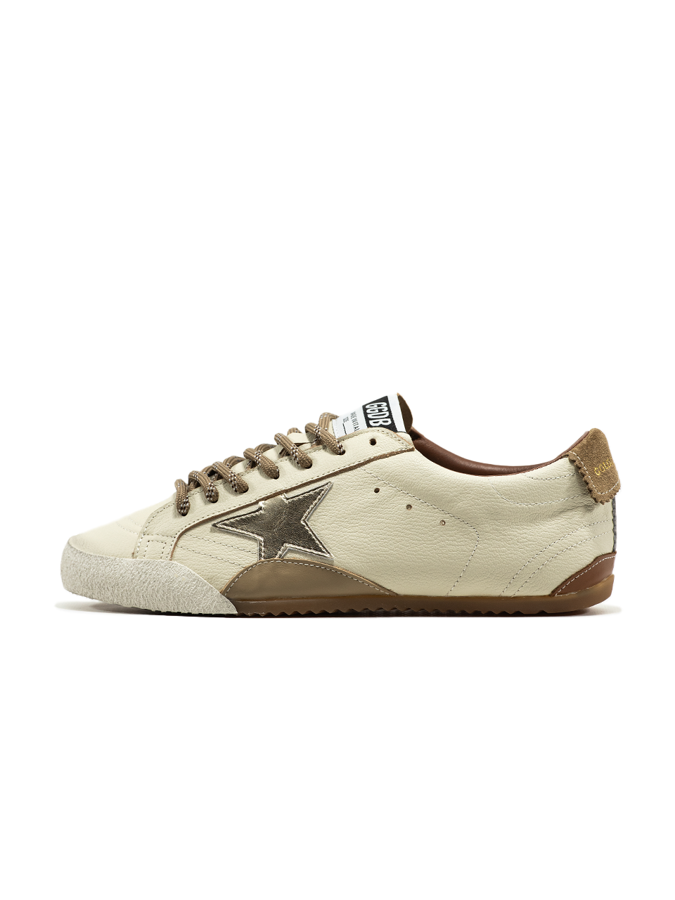 Golden Goose Superstar Beige Brown