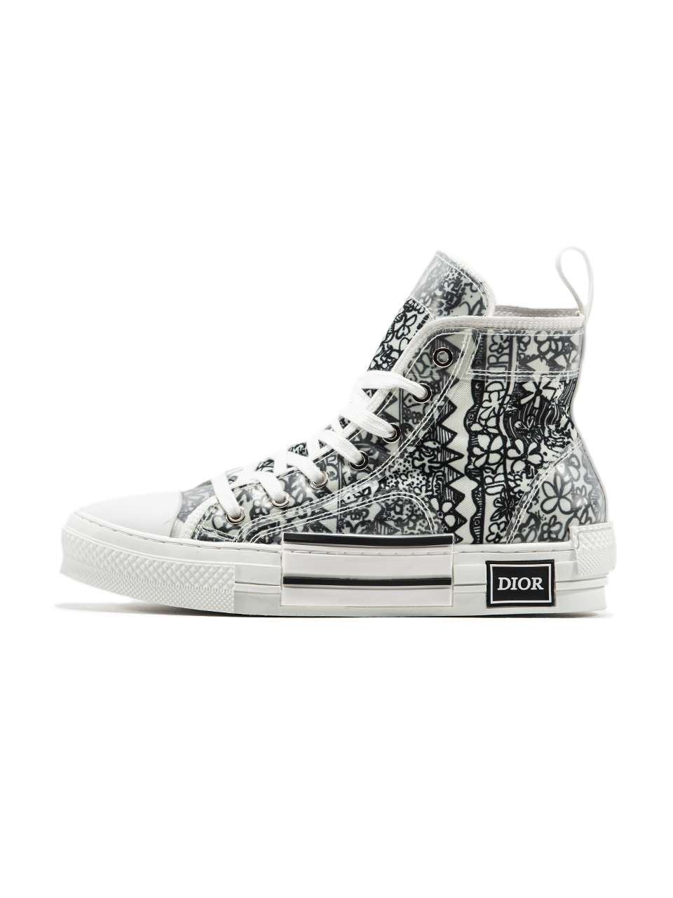 Shawn Stussy x Dior B23 Sneakers Grey White