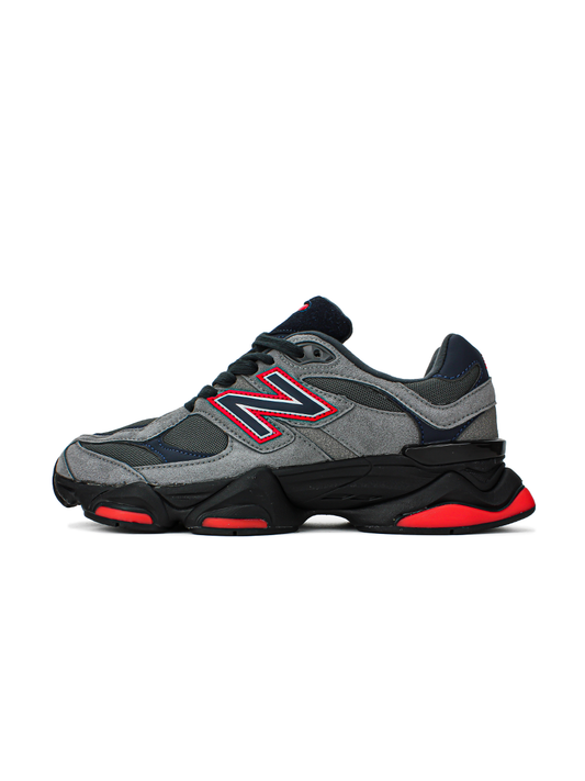New Balance 9060 Grey Black Red