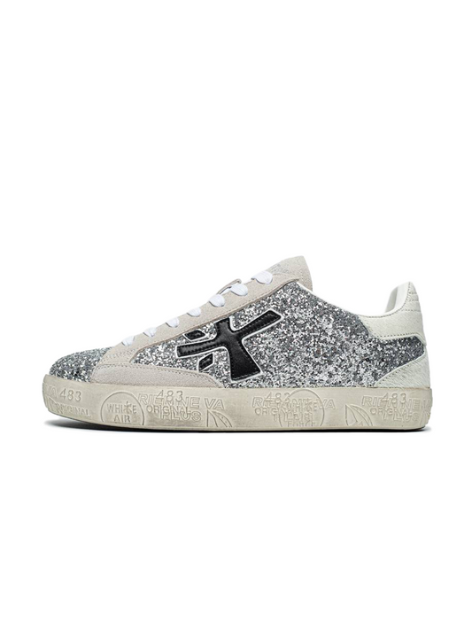 Premiata Stevend 6660 Silver Glitters