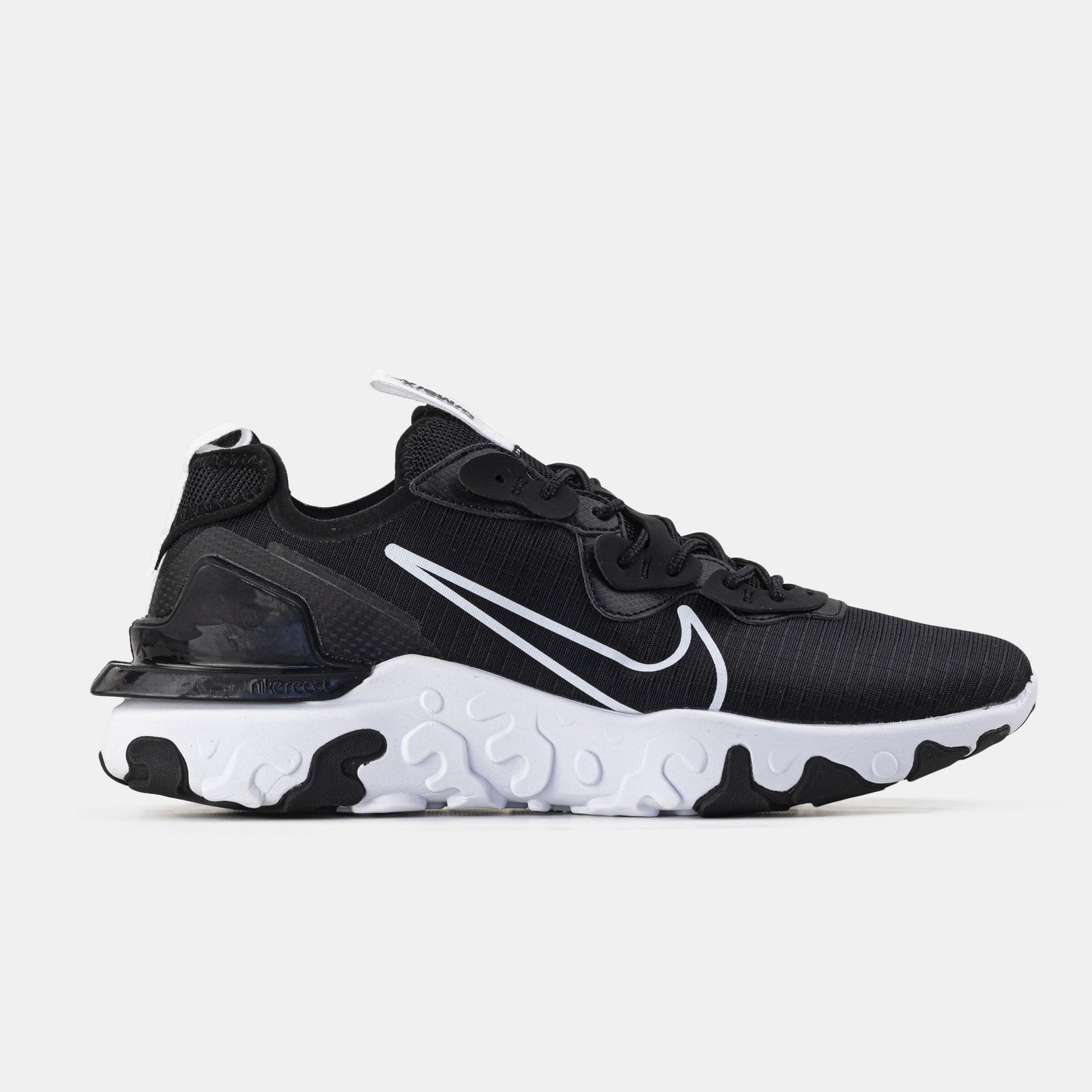Nike React Vision Black White (вологостійкі)