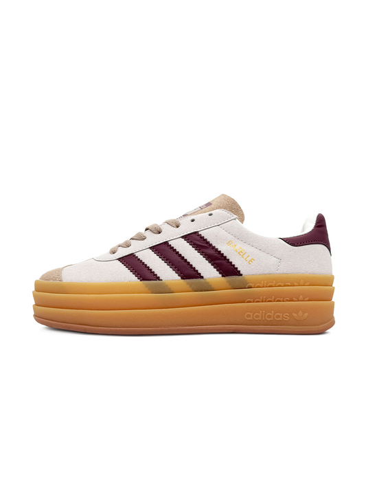 Adidas Gazelle Bold Cream Maroon