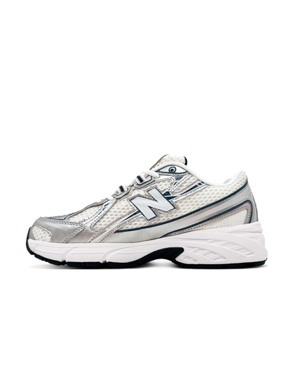 New Balance 740 White Silver Blue
