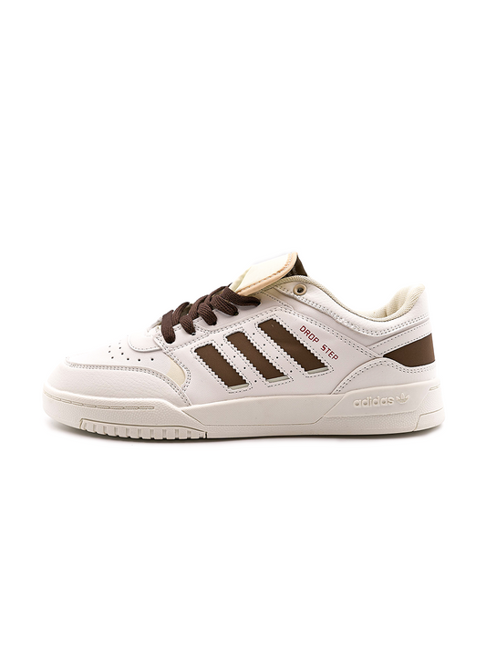 Adidas Drop Step Low White Brown