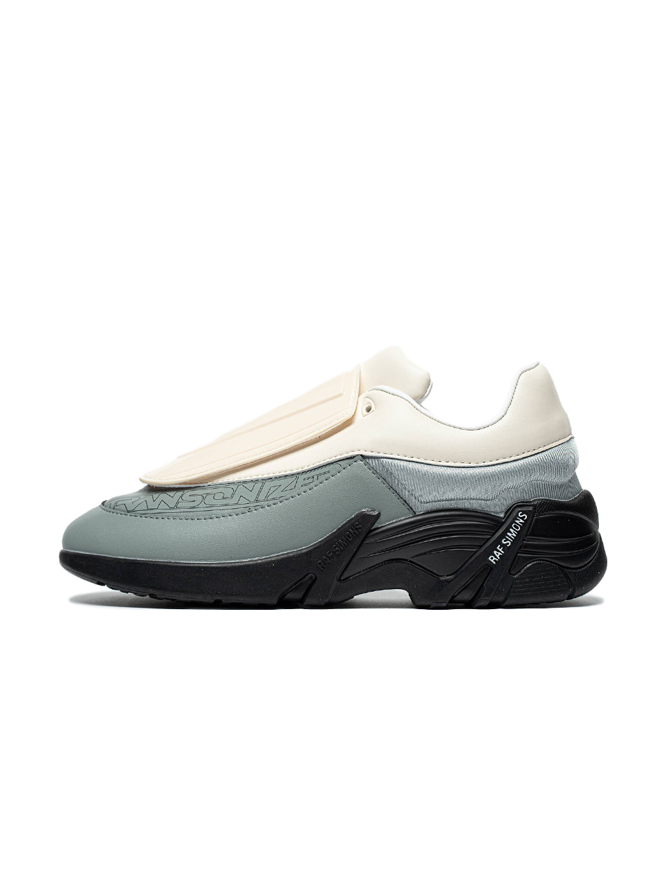 Adidas x Raf Simons Antei Shell and PVC-Trimmed Grey White