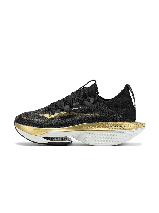 Nike Air ZoomX Alphafly Black Gold White