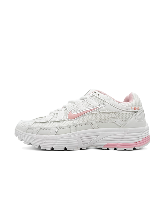 Nike P-6000 All White Pink