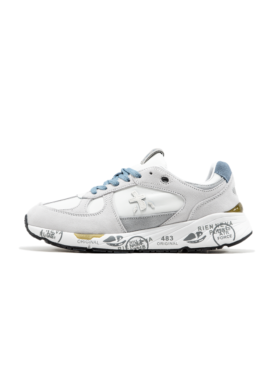 Premiata Mase White Grey