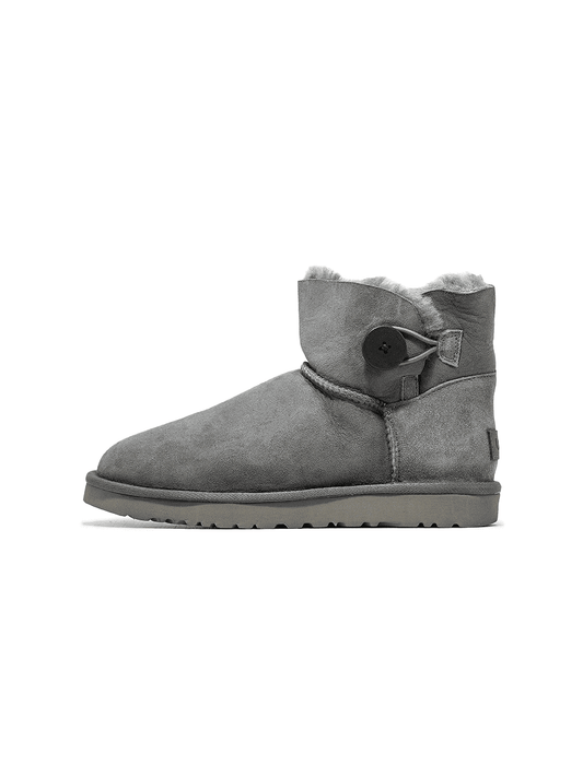 UGG Classic Mini Bailey Button Grey