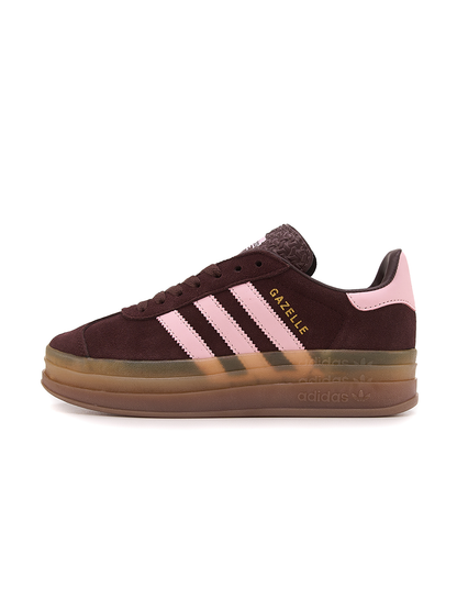 Adidas Gazelle Bold Platform Brown Pink