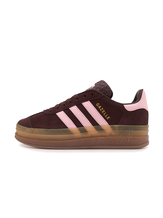 Adidas Gazelle Bold Platform Brown Pink