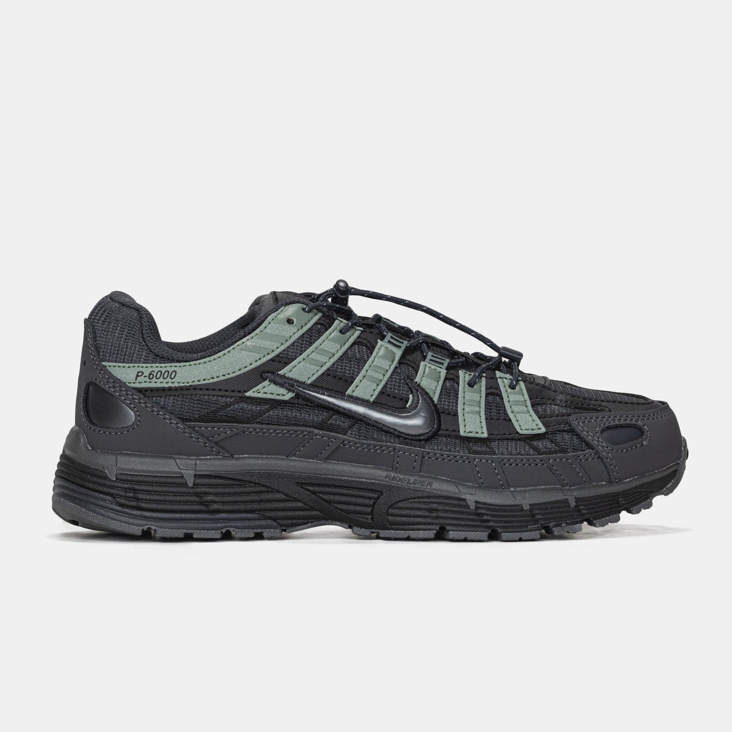 Nike P-6000 Anthracite Dark Smoke Grey Clay Green Iron Grey