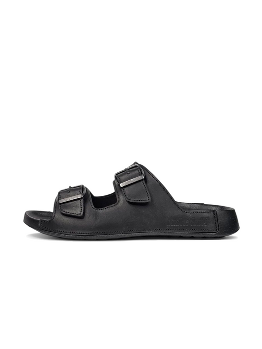 Timberland Slides Leather Black