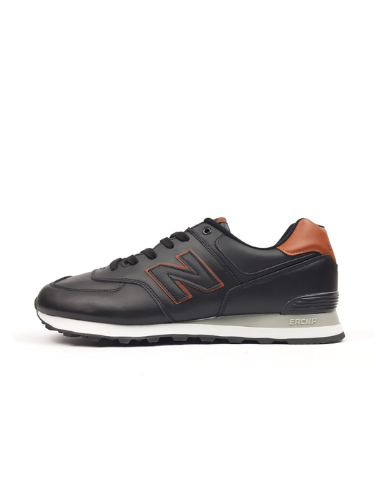 New Balance 574 Black Brown Big Size (Великан)