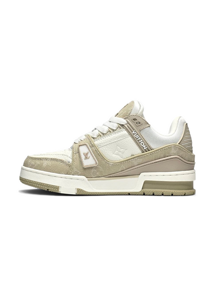 Louis Vuitton Trainer Beige White