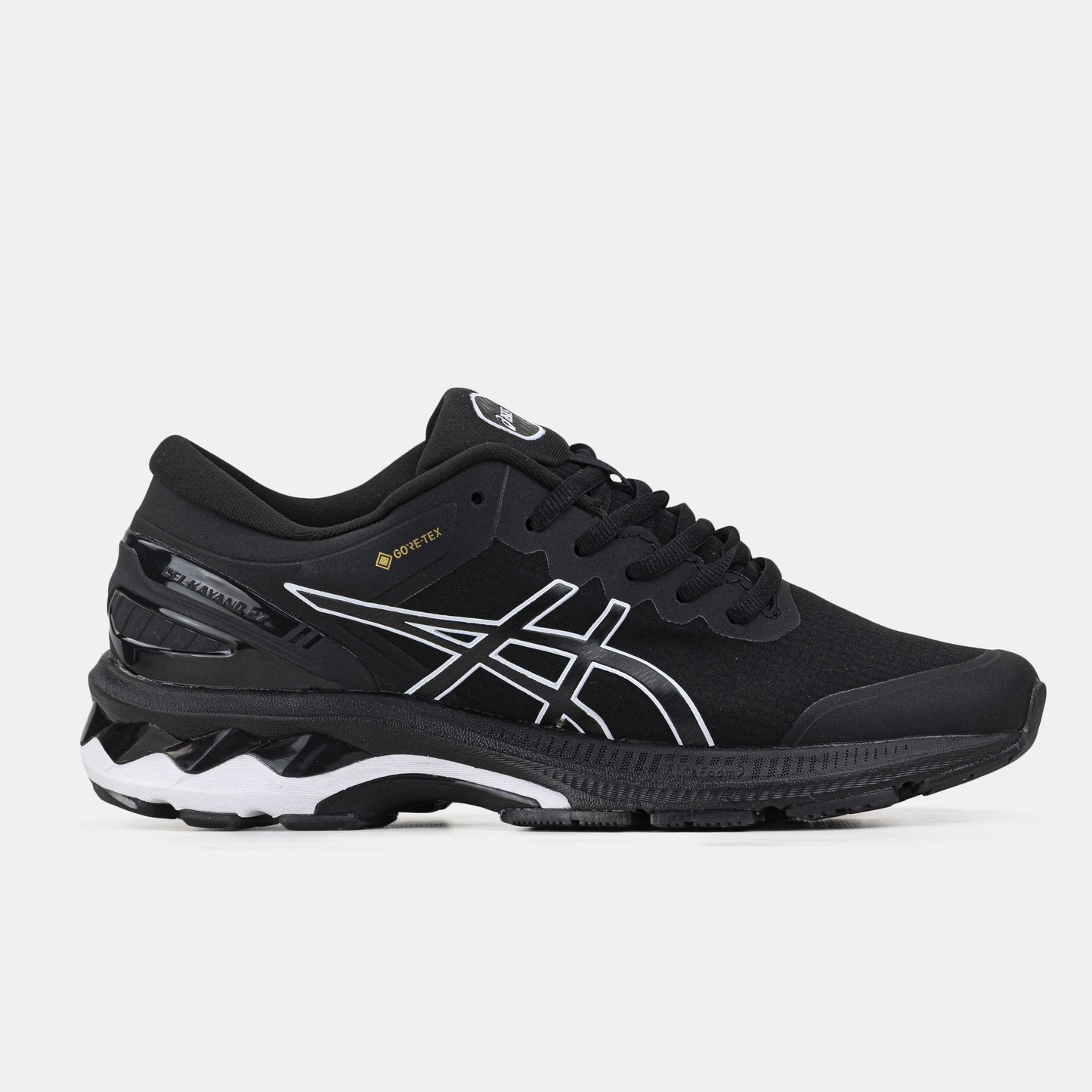 Asics Gel-Kayano 27 Gore-Tex Black White