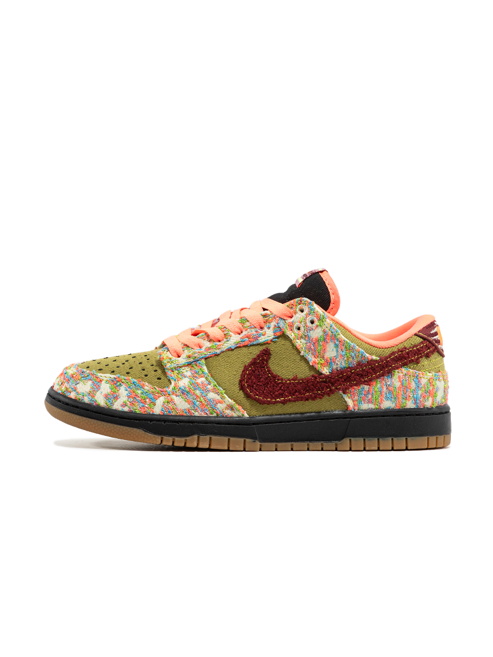 Nike SB Dunk Low Panda-Monium Olive Orange