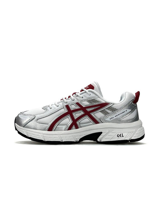 Asics Gel-Venture 6 White Metallic Red