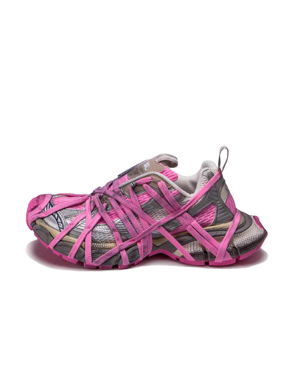 Balenciaga 3XL Extreme Lace Pink Silver