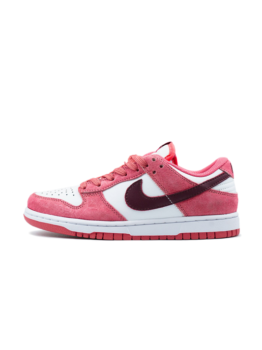 Nike SB Low Dunk Red White Bordo