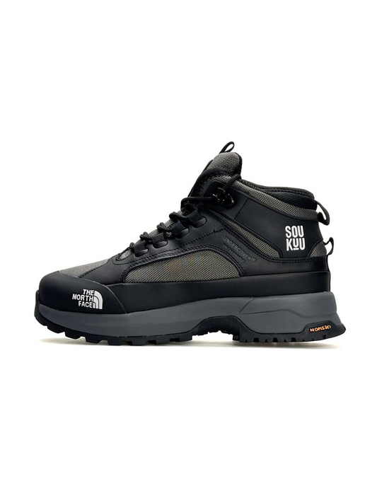 The North Face x SOUKUU Glenclyffe Fur Grey Black