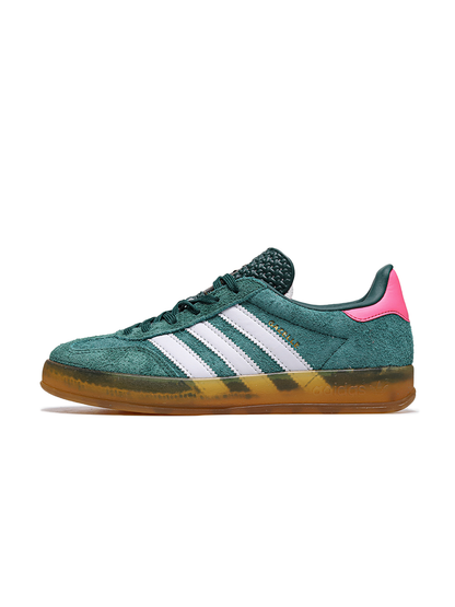 Adidas Gazelle Indoor Collegiate Green Pink