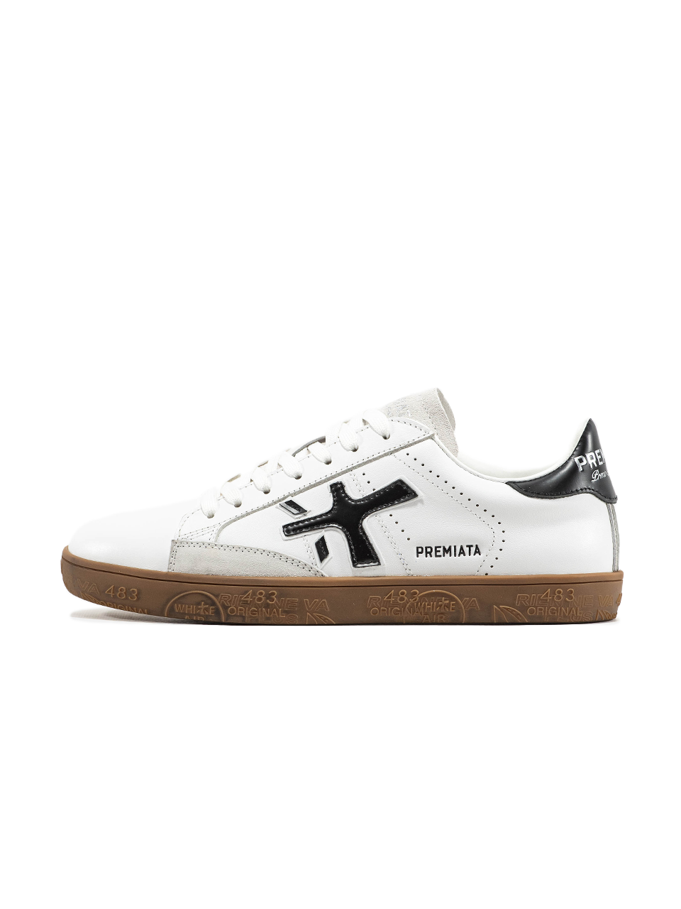 Premiata Steven White Black