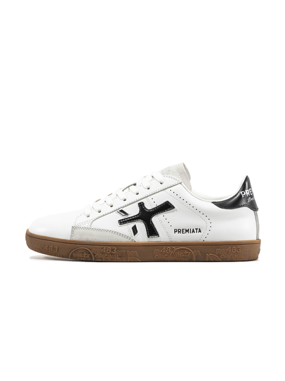 Premiata Steven White Black