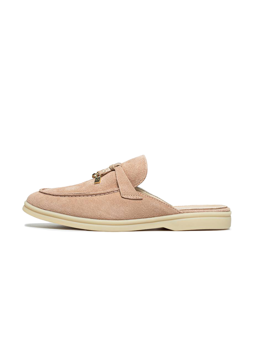 Loro Piana Summer Walk Mules Beige
