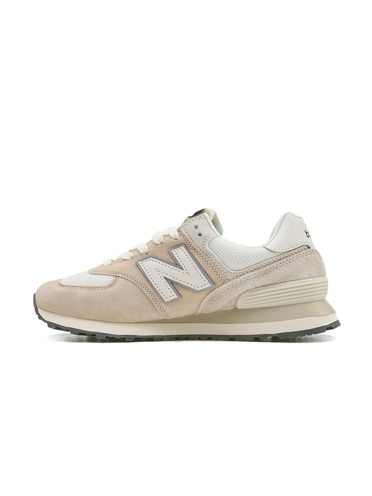 New Balance 574 Beige White