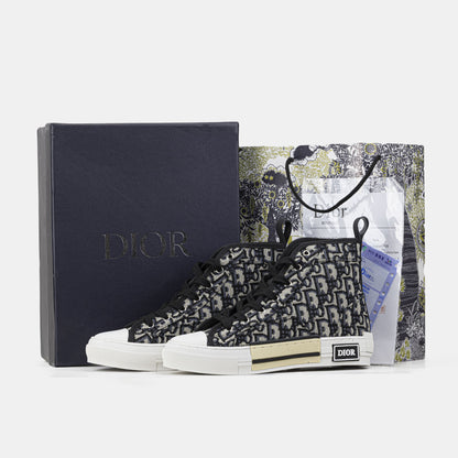 Christian Dior B23 High-Top Grey Black